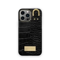 Ideal of Sweden Case for iPhone 14 Pro Atelier - Black Croco